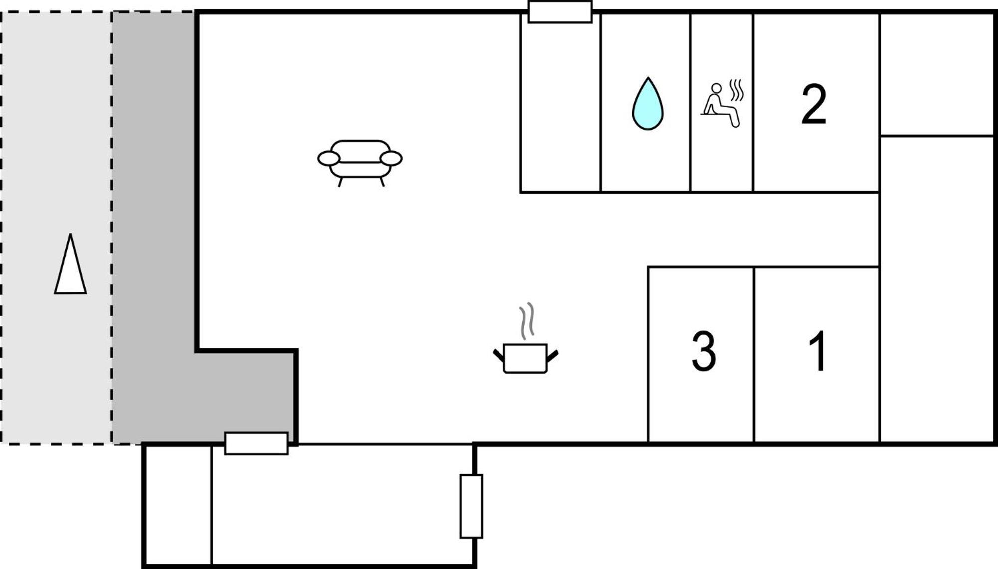 3 Bedroom Cozy Home In Nex Spidsegård Zewnętrze zdjęcie